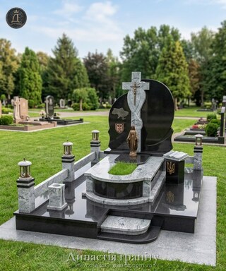 Військовий меморіальний комплекс «Сонце Перемоги» з граніту Viscount White