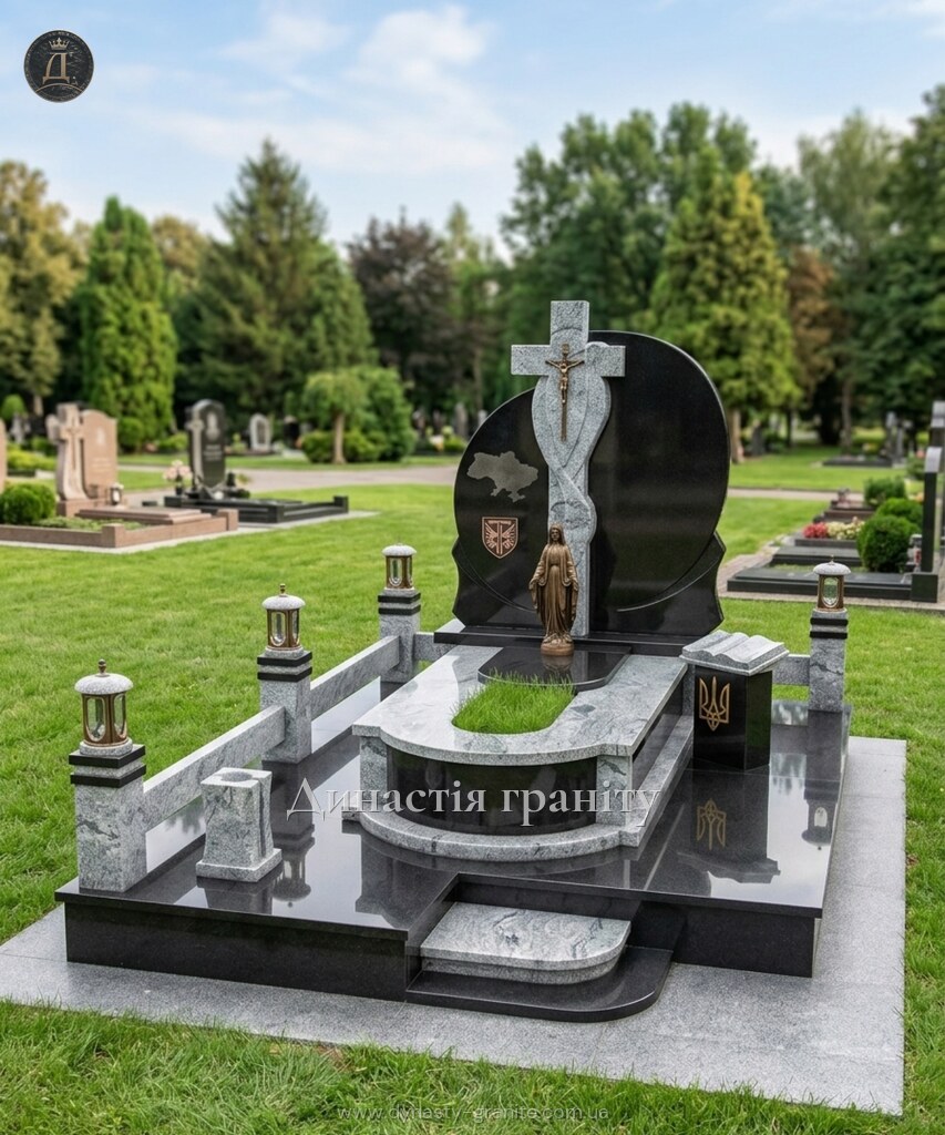 Військовий меморіальний комплекс «Сонце Перемоги» з граніту Viscount White