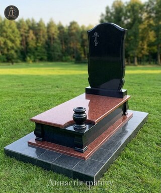 Одинарний гранітний пам’ятник «Шлях Світла»